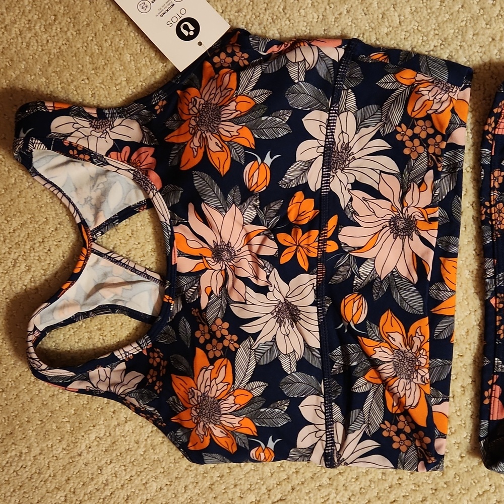 OTOS Floral Women's Sport Set Bra And Leggings Size Small - Picture 4 of 12